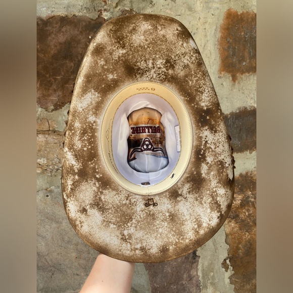 SOLD READ DESCRIPTION
New “Boot Stitch” Hand burned hat Sz 7 - Picture 8 of 10